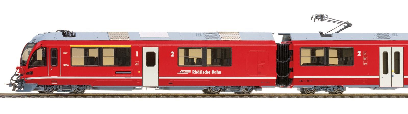 BEMO 7344117 - H0m - Triebzug ABe 8/12 'Benedet Fontana', RhB, Ep. VI - DC-Sound